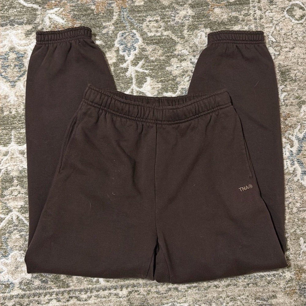 Aritzia TNA double fleece mega jogger